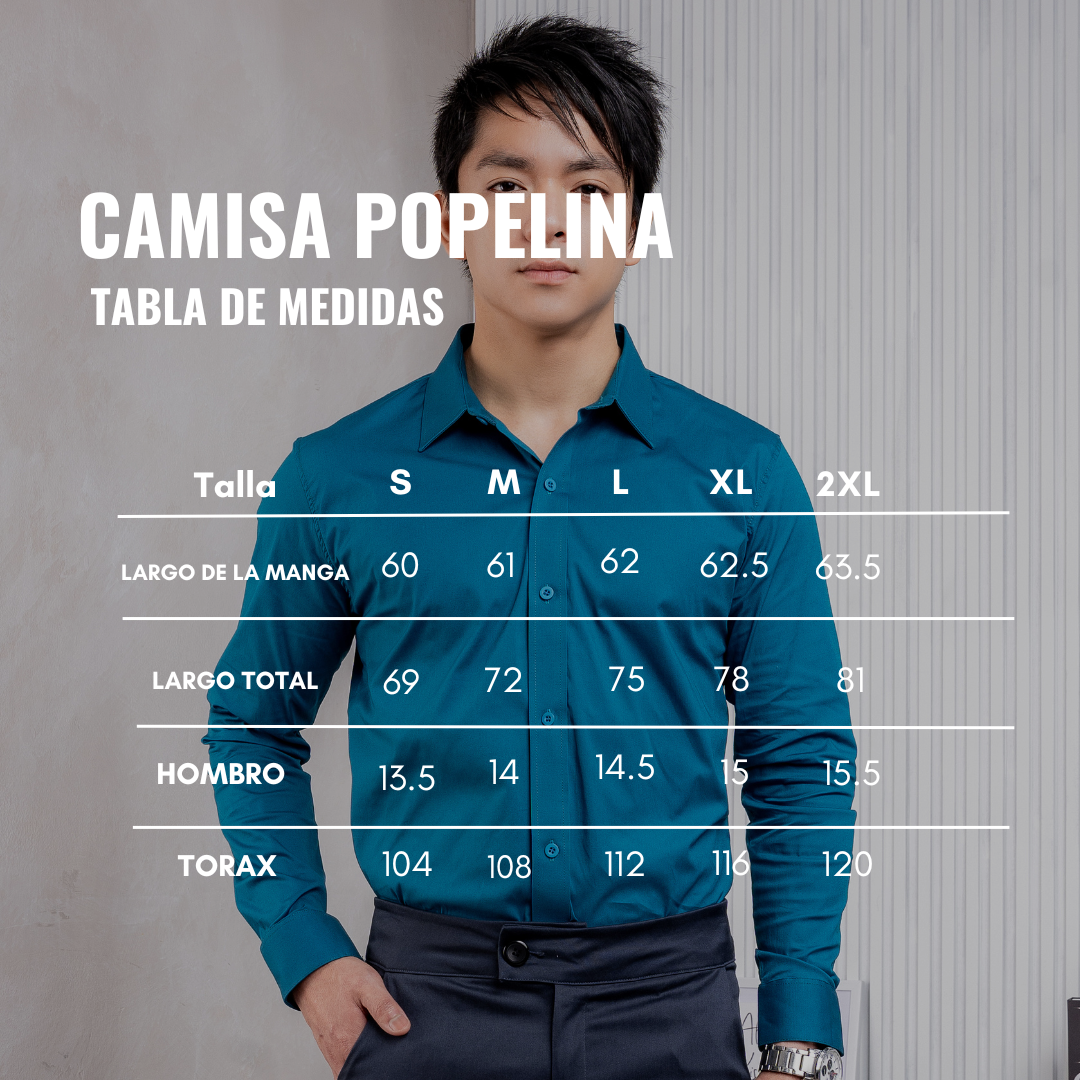CAMISA POPELINA