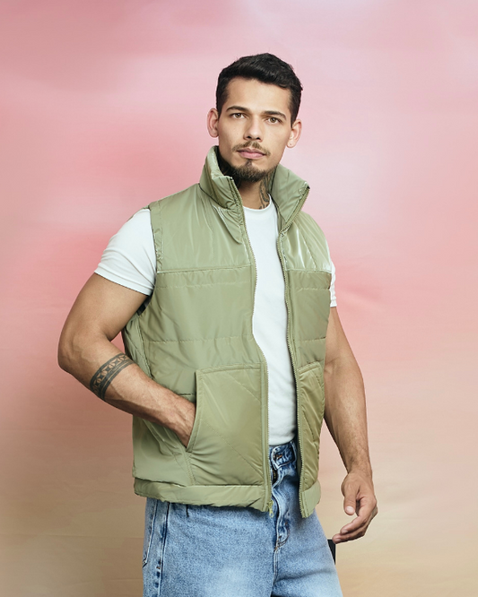 PUFFER PIERRE VERDE