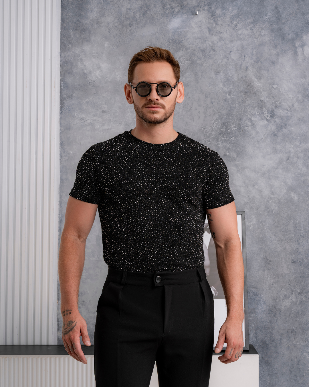 T-SHIRT GLITTER SILVER