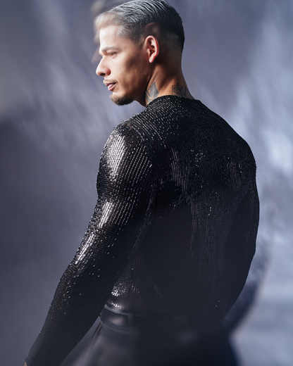 METALLIC BLACK