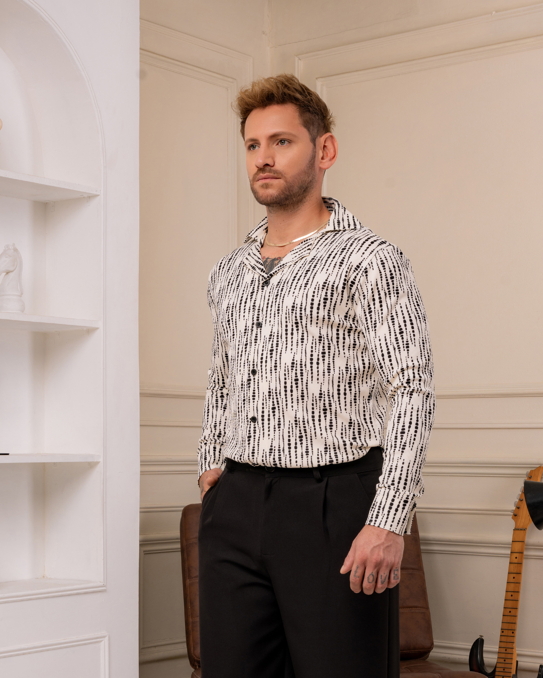 CAMISA SANTIAGO PUNTOS