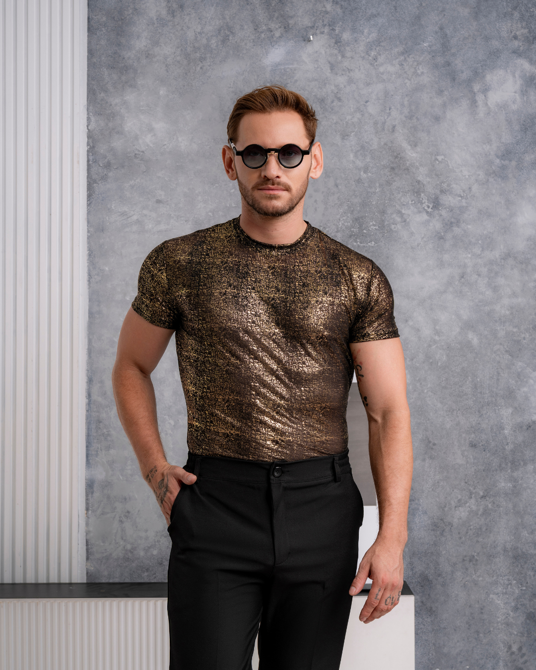 T-SHIRT PT DORADO