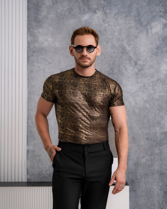 T-SHIRT PT DORADO