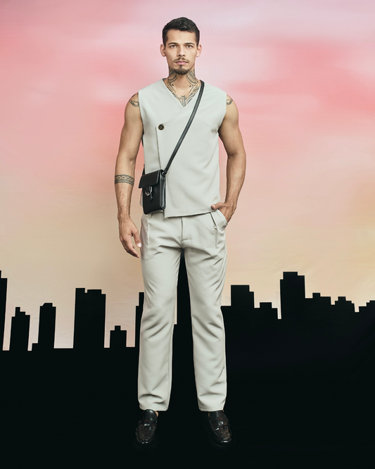 CONJUNTO VALENTINO GRIS