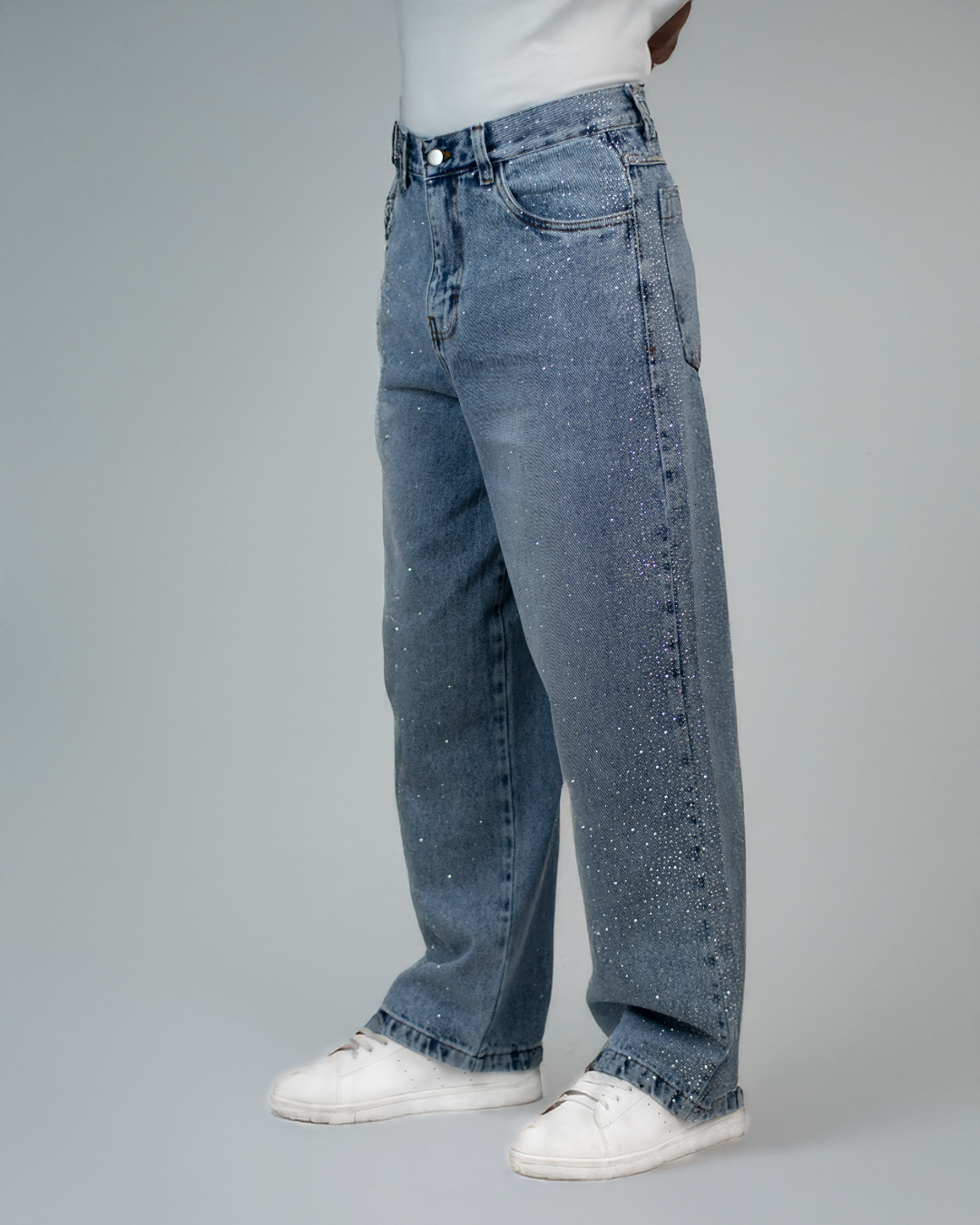 PANTALON DENIM BAGGY PEDRERIA