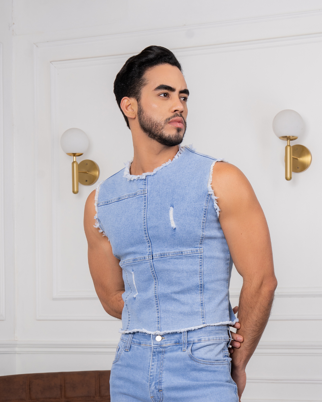 CROP DENIM