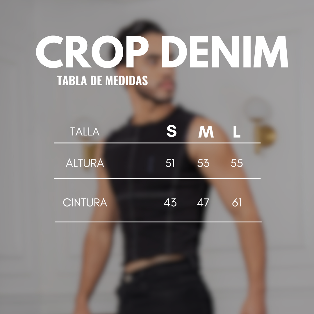CROP DENIM